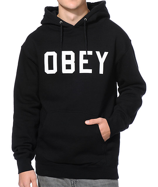 obey black sweatshirt