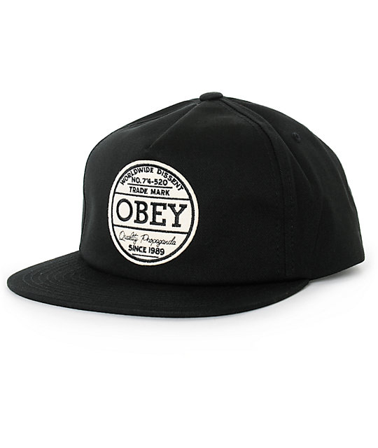 Obey Deuce Snapback Hat | Zumiez