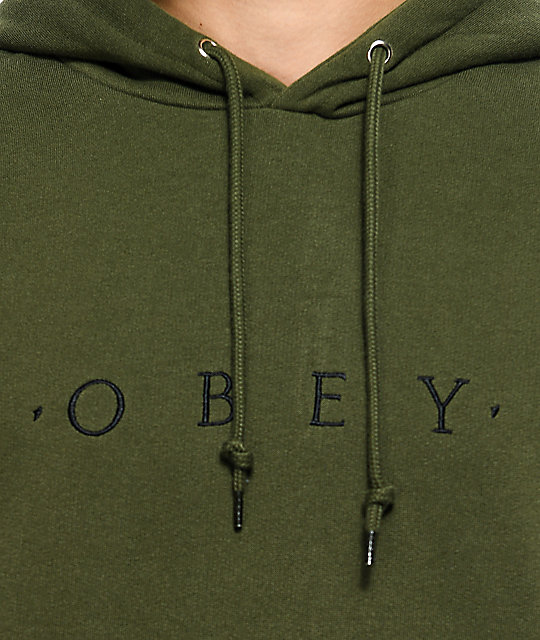 obey distant hoodie