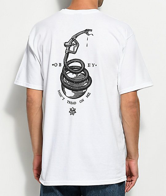 Dont Tread On Me Shirt >> Obey Don T Tread On Me White T Shirt Dont Tread On Me Shirt >> Obey Don T Tread On Me White T Shirt