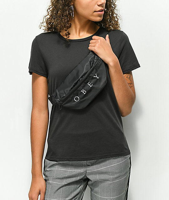 Obey Womens Drop Out Sling Bag Waistpack