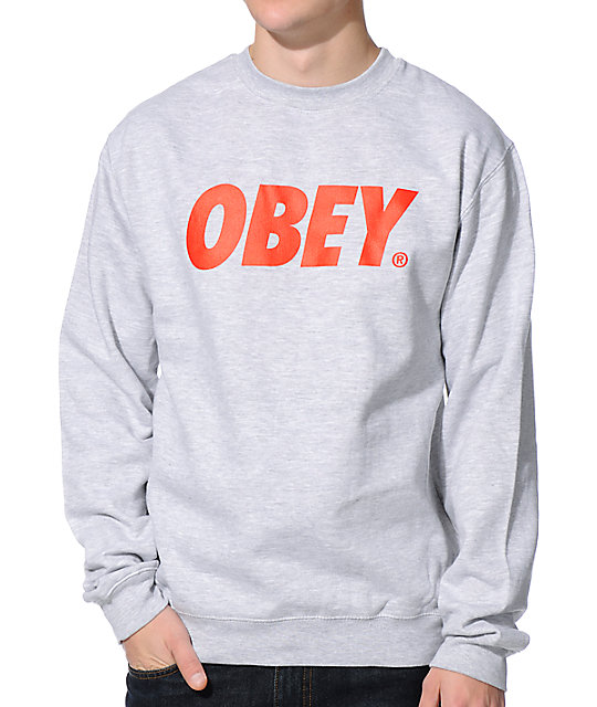 obey crew neck