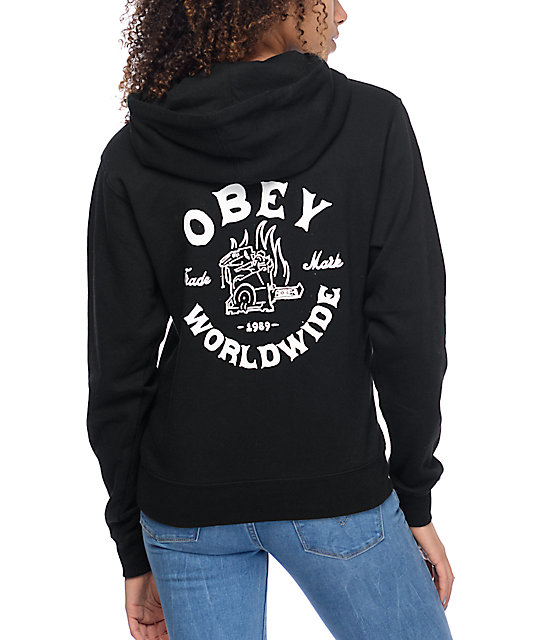 obey worldwide propaganda hoodie