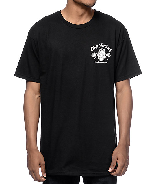 Obey Goodtimes Since 1989 Black T-Shirt | Zumiez