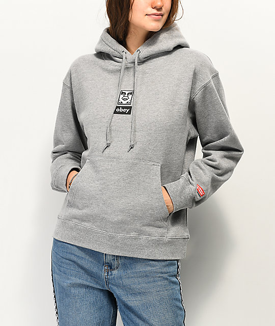 grey streetwear hoodie