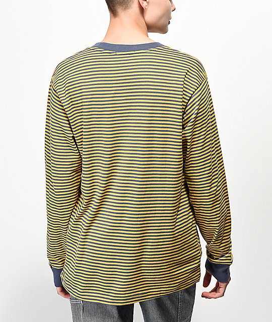 mustard long sleeve tee
