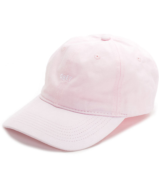 pink dad hat