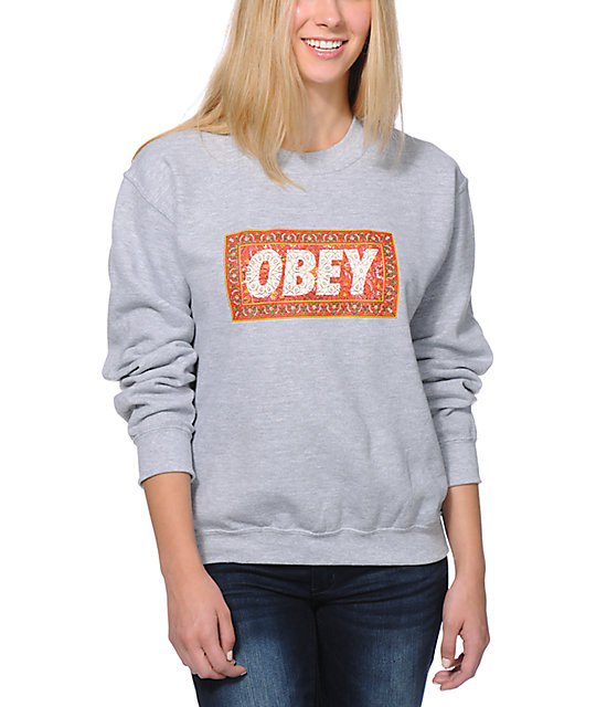 obey sweatshirt zumiez