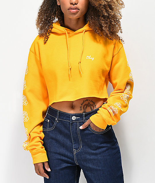 sudadera corta con capucha