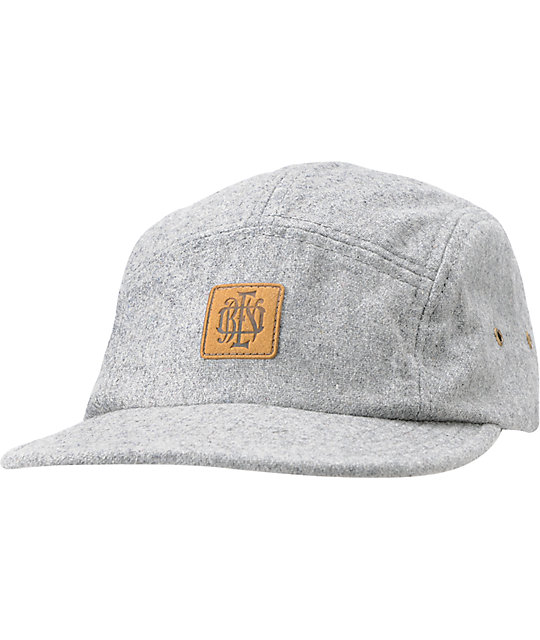 obey leather strap hat