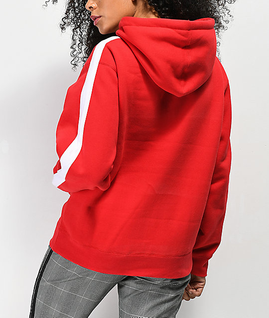 fashion nova red hoodie