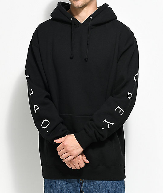 all black pullover