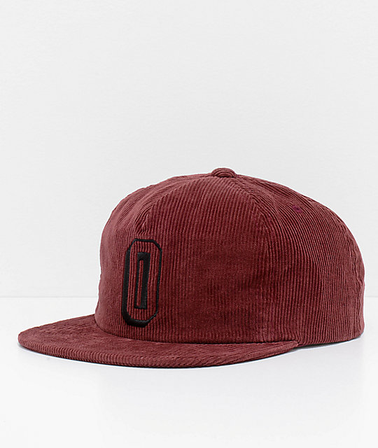 obey corduroy hat