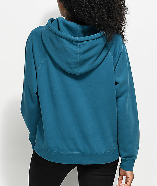 hoodie turquoise