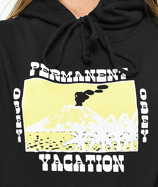 yellow vacation sweatshirt