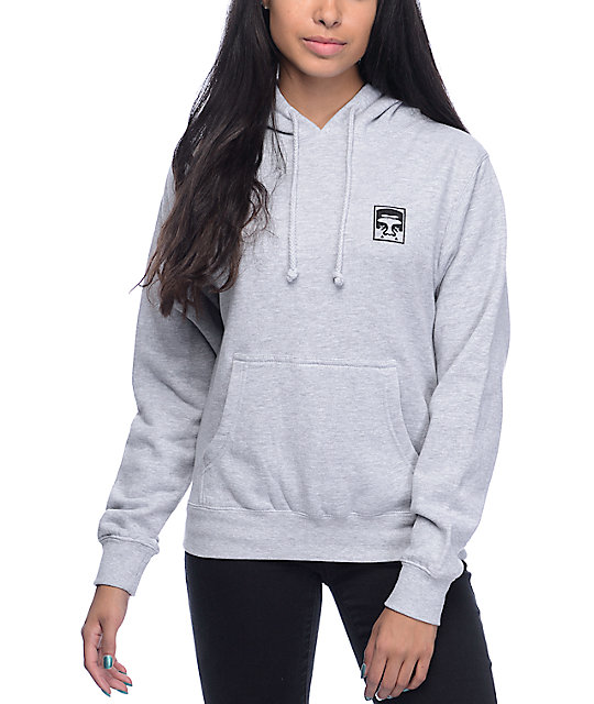 Obey Phenomenology Dept Grey Hoodie | Zumiez