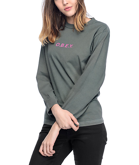 army green sweatshirt womens