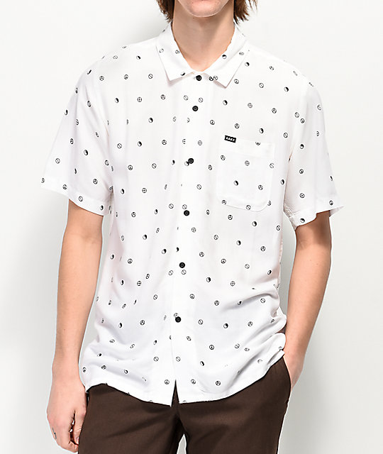 obey button shirt