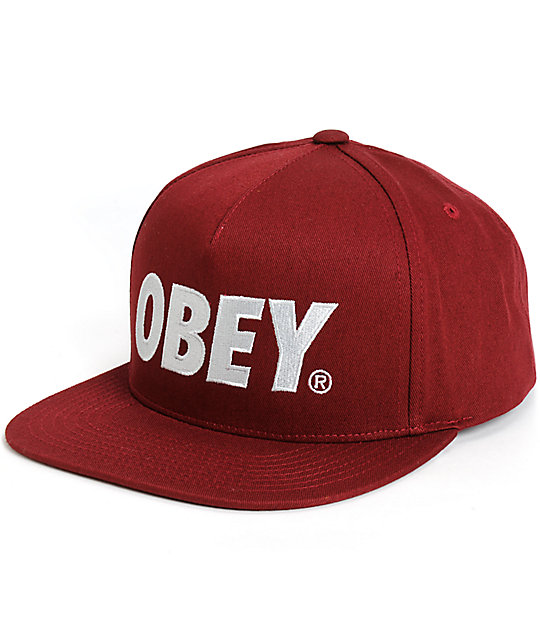 Obey The City Snapback Hat | Zumiez