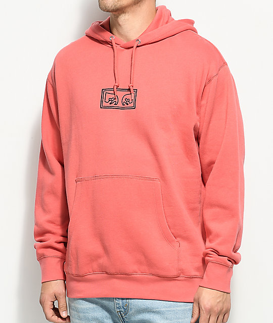 obey rose hoodie