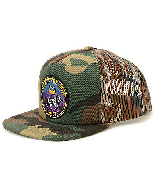 obey camo hat