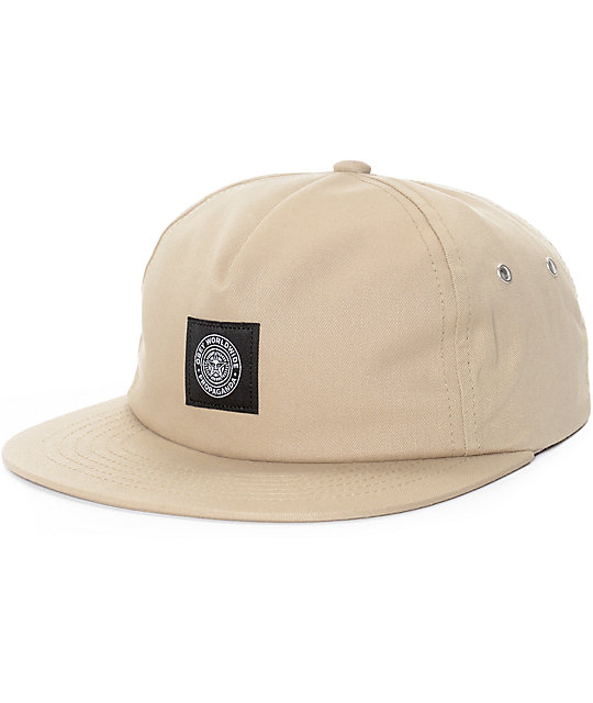 Obey Trencher Khaki Snapback Hat | Zumiez