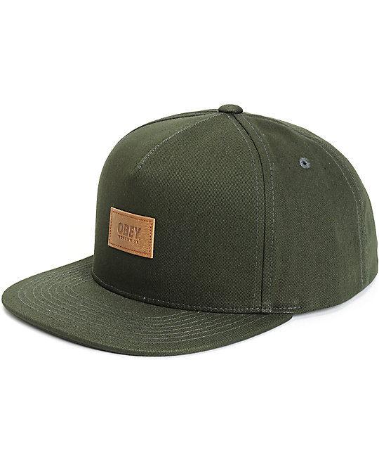 Obey Worker Snapback Hat | Zumiez