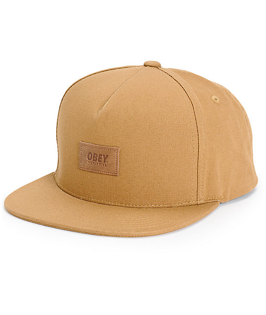 Obey Worker Snapback Hat | Zumiez