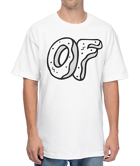 Odd Future B&W Logo White T-Shirt | Zumiez