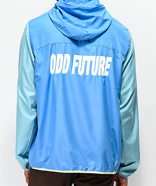 odd future allover donut teal hoodie