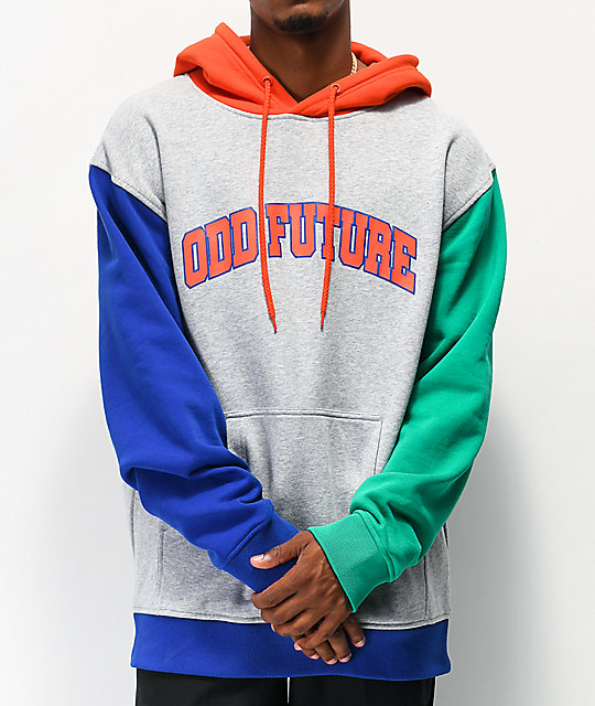 odd future grey hoodie