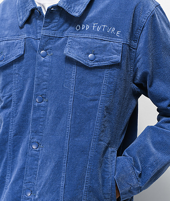 Odd Future Light Blue Corduroy Trucker Jacket | Zumiez