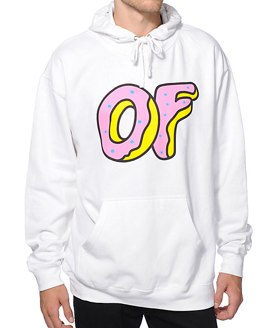 odd future hoodie white