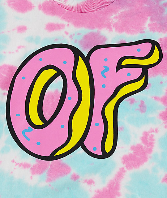 Odd Future OF Logo Tie Dye T-Shirt | Zumiez