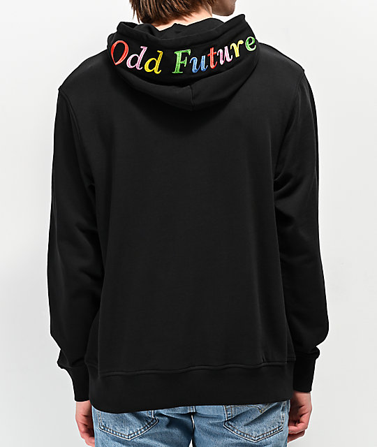 odd future rainbow hoodie