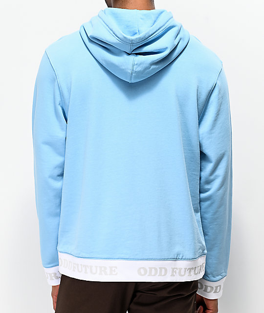 polo baby blue hoodie