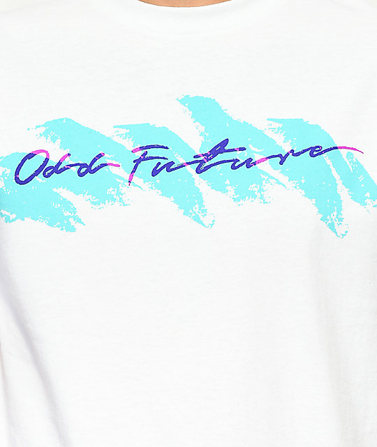 odd future cup white hoodie