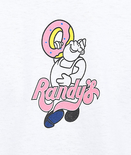 Odd Future x Randy's Donuts The Spot White T-Shirt | Zumiez