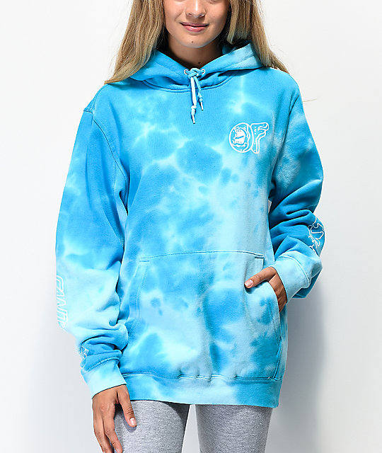 blue odd future hoodie