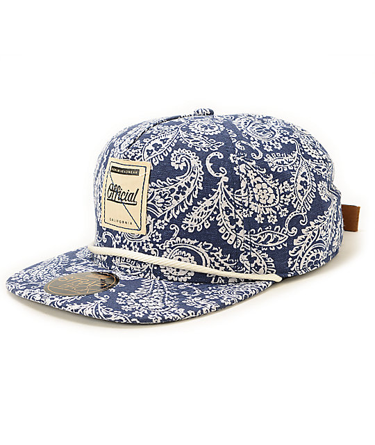 paisley hat