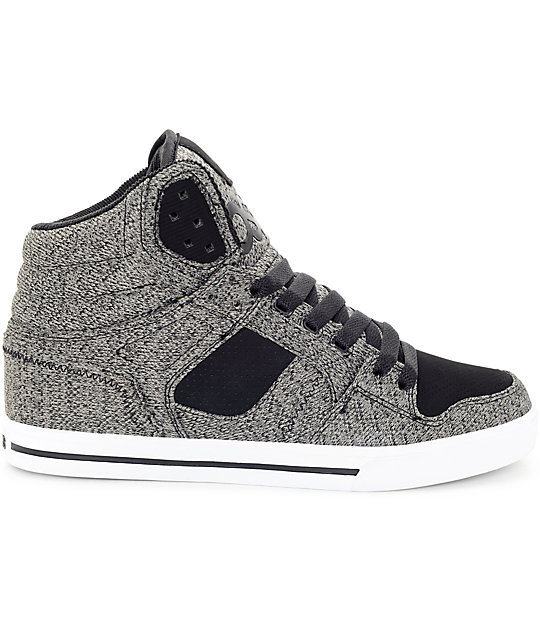 Osiris Clone Black & Grey Knit Skate Shoes | Zumiez