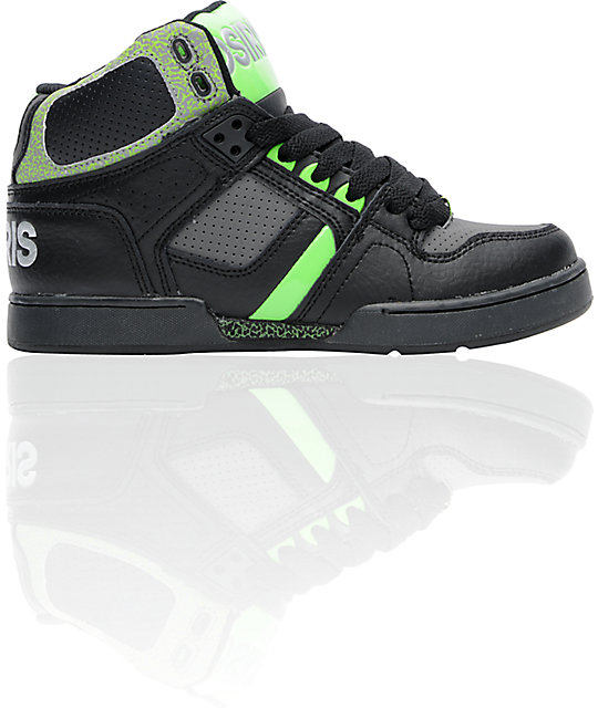 osiris shoes lime green