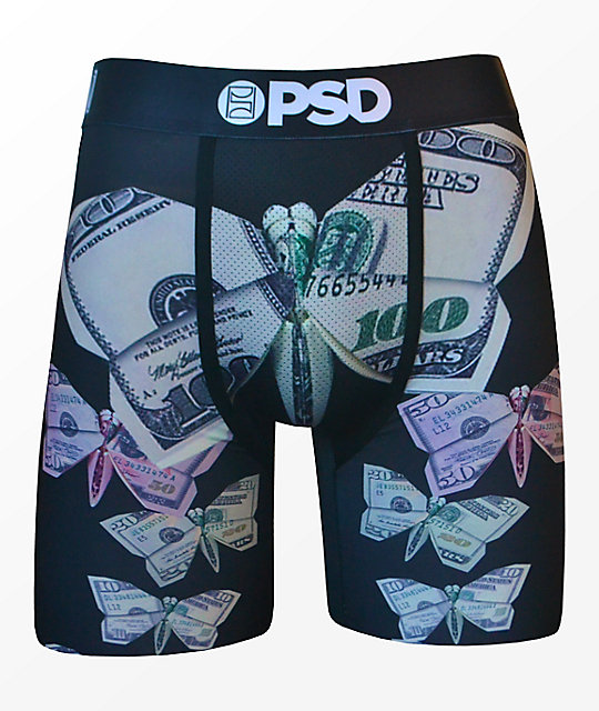 Download PSD Money Origami Migos Black Boxer Briefs | Zumiez