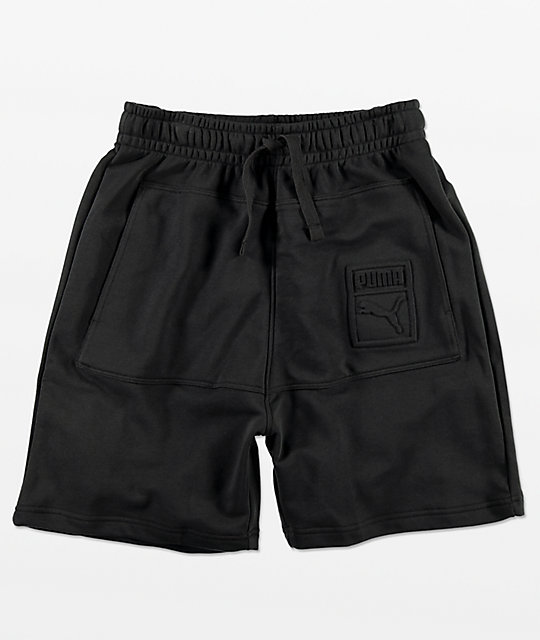 puma terry shorts