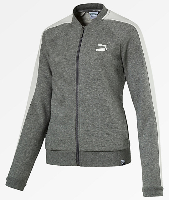 puma archive t7 tracksuit grey