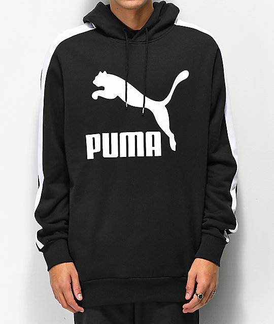 puma core large logo hoodie