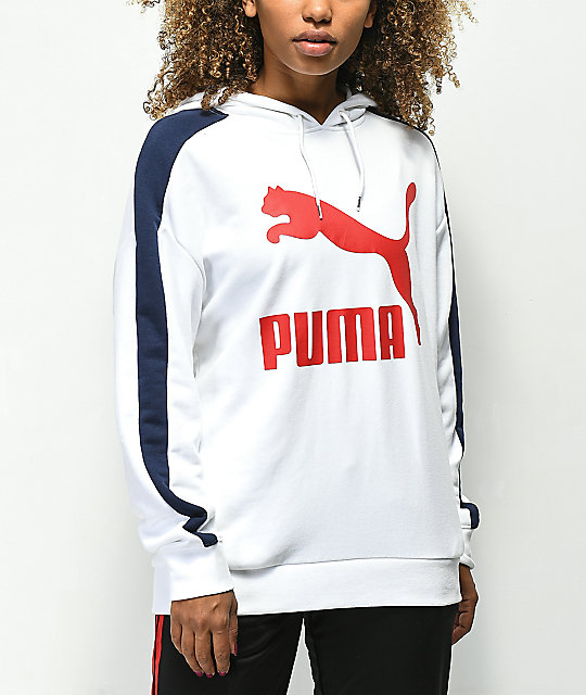 puma classic logo hoodie