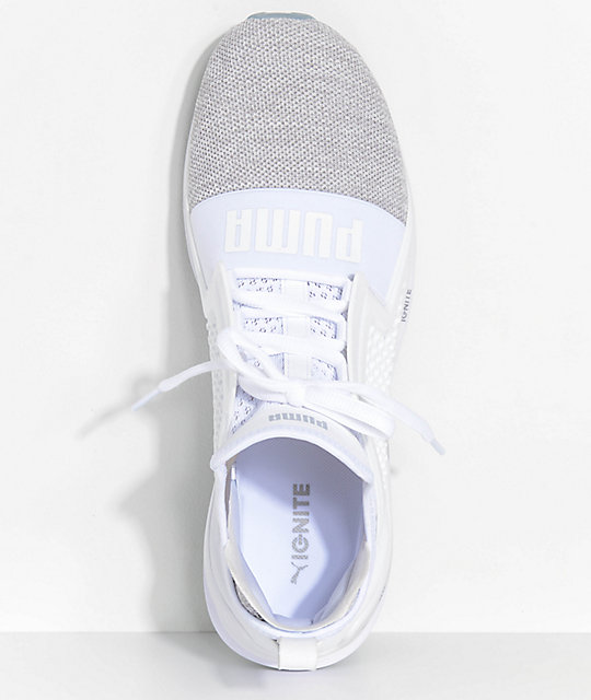 puma ignite limitless mujer plata