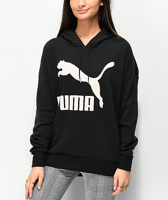 black hoodie puma