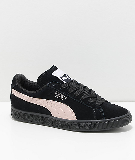 puma suede black